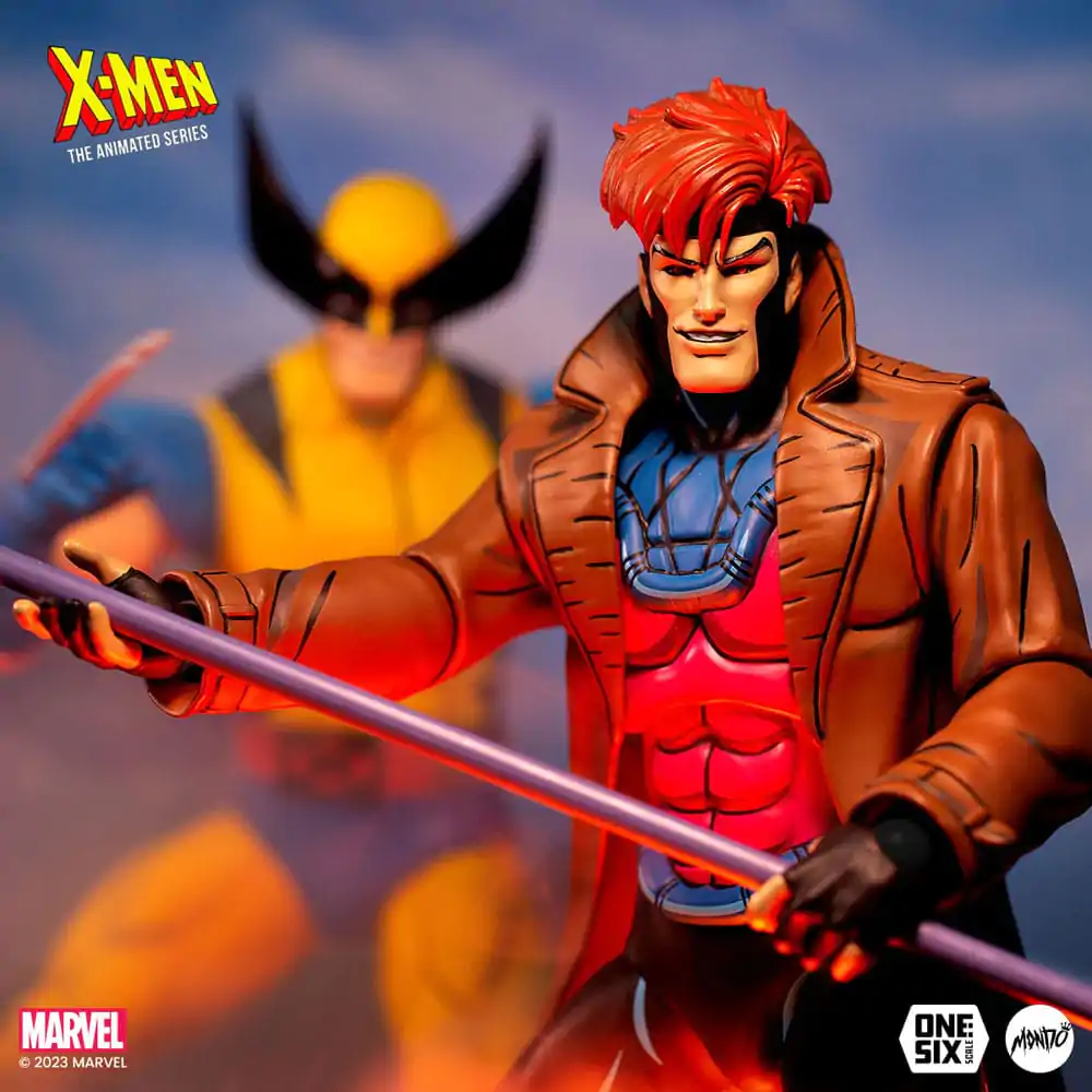 X-Men: The Animated Series 1/6 Gambit akciófigura 30 cm termékfotó