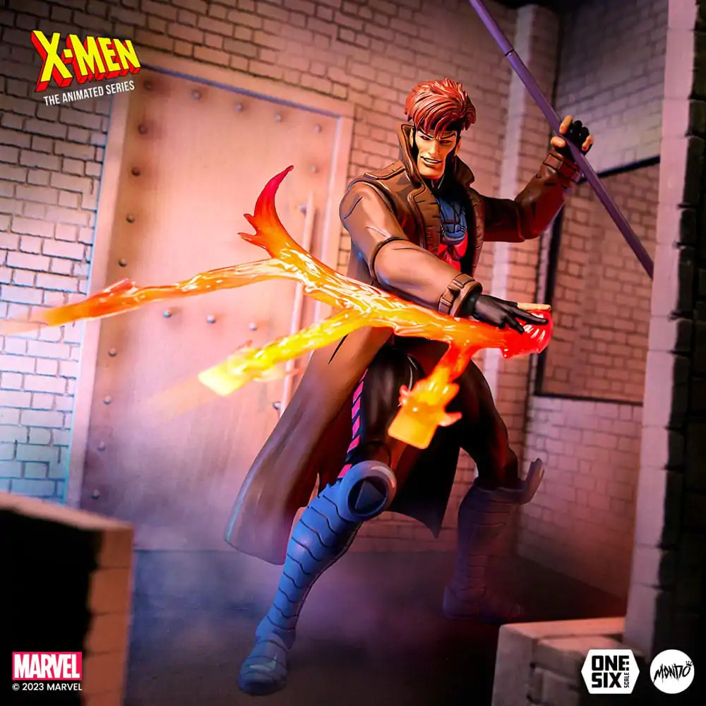 X-Men: The Animated Series 1/6 Gambit akciófigura 30 cm termékfotó