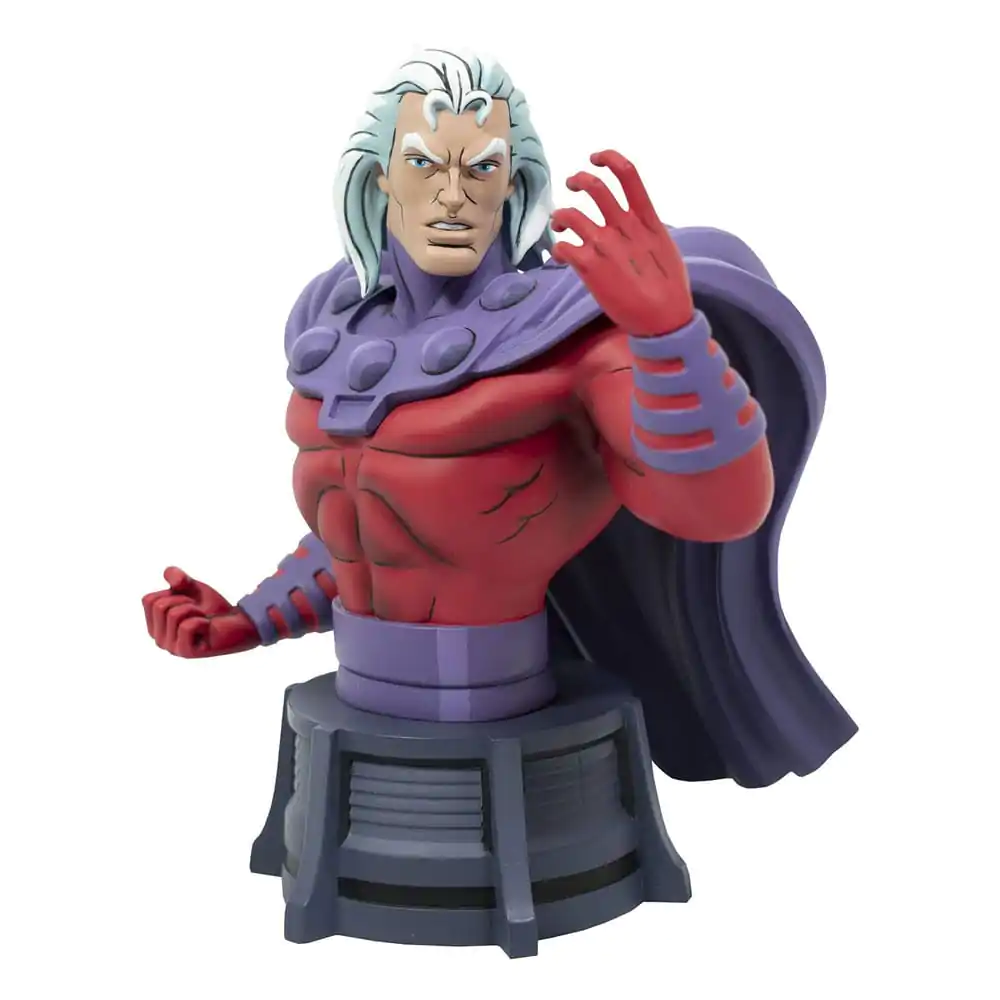 X-Men: The Animated Series 1/7 Magneto mellszobor figura 15 cm termékfotó