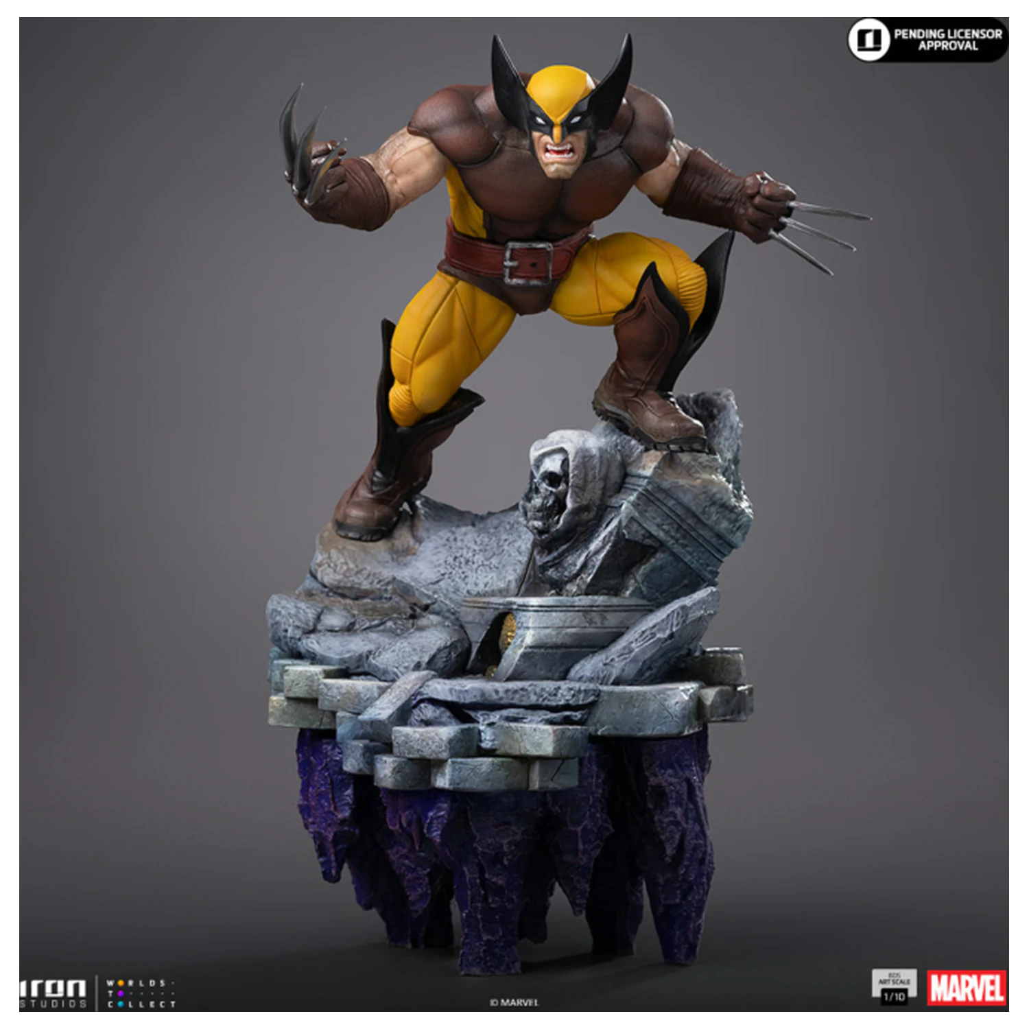 X-Men Wolverine Infinity Gauntlet Diorama Art Scale 1/10 25cm termékfotó