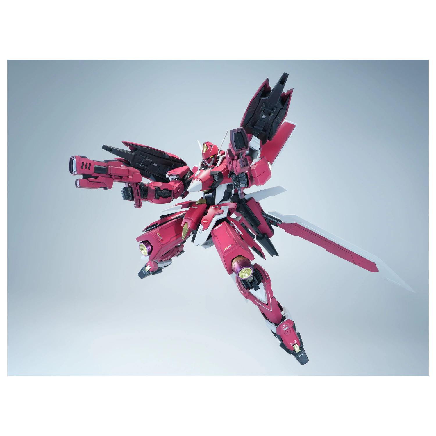 X-PLAY J-20 Cang Wei Crimson Flowing Gold modell készlet 21cm termékfotó