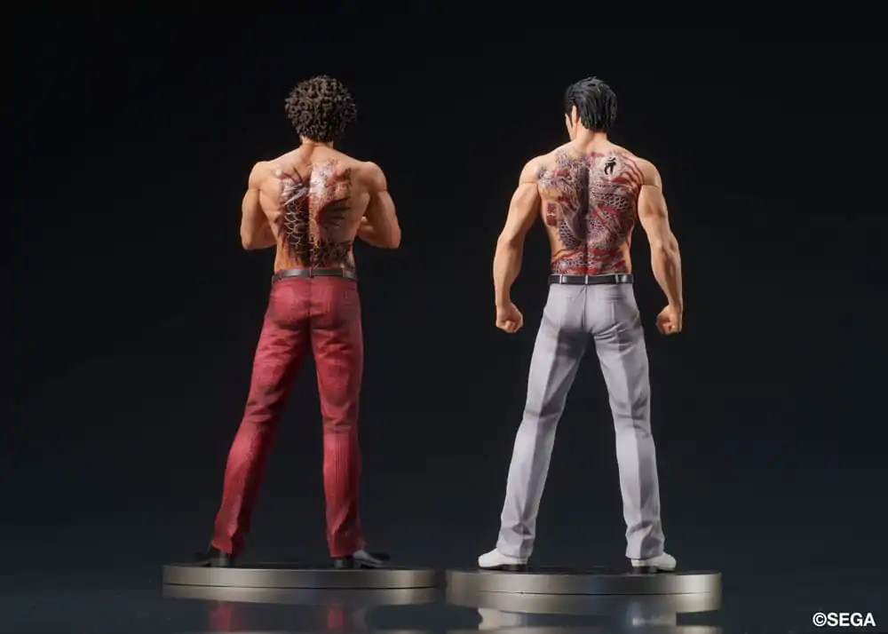 Yakuza Digsta Kazuma Kiryu Fierce Fighting Ver. PVC szobor figura 17 cm termékfotó