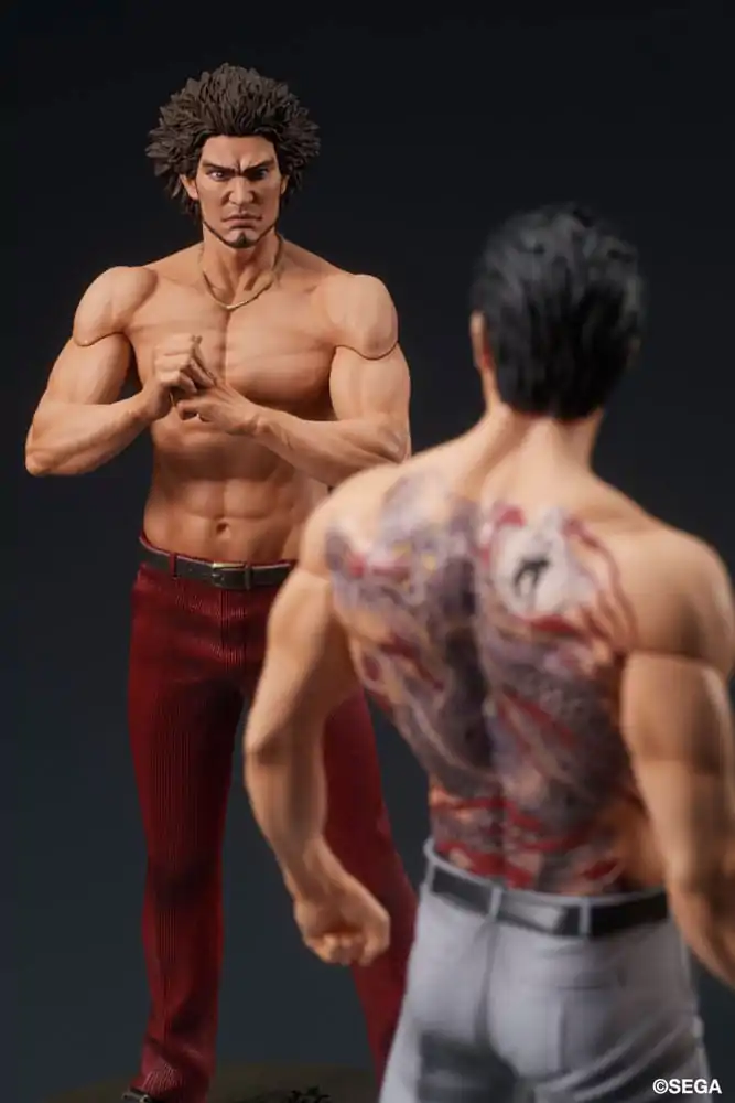 Yakuza Digsta Kazuma Kiryu Fierce Fighting Ver. PVC szobor figura 17 cm termékfotó