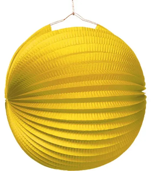 Yellow, Sárga lampion 25 cm termékfotó