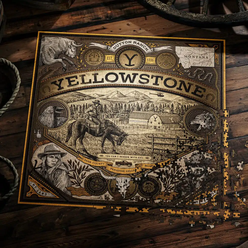 Yellowstone multi-dimensional puzzle (1000 darab) termékfotó