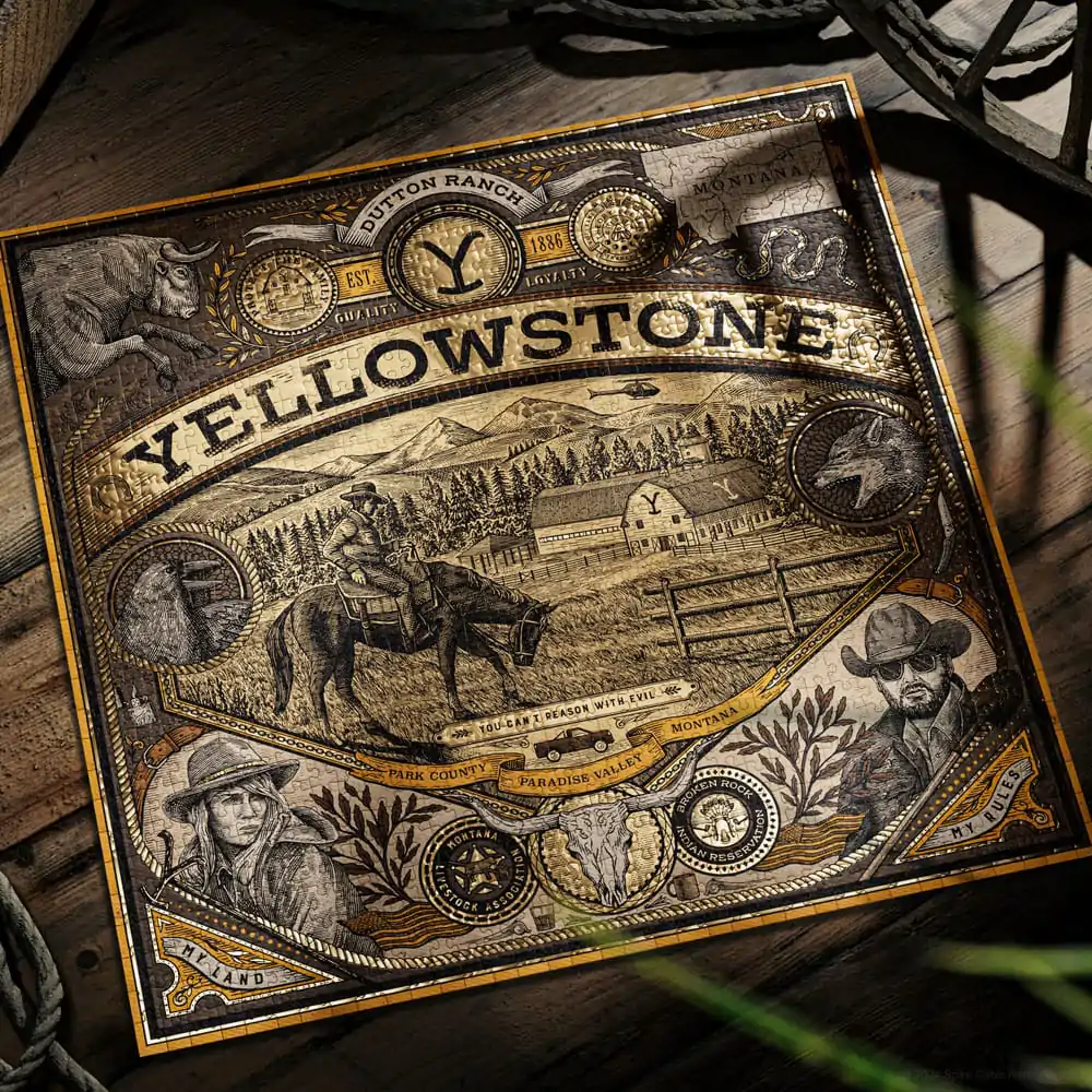 Yellowstone multi-dimensional puzzle (1000 darab) termékfotó