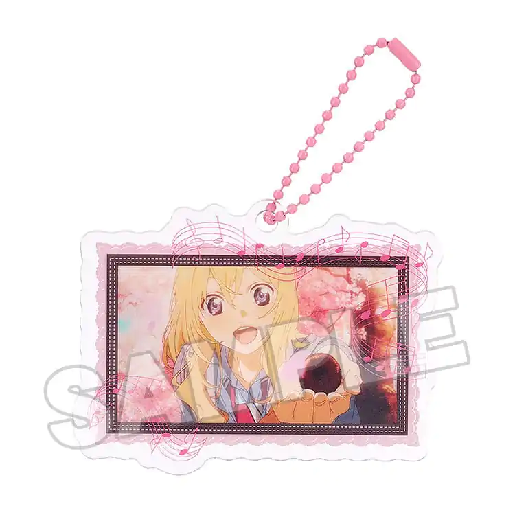 Your Lie in April Anime Scene kulcstartó A 8 cm termékfotó