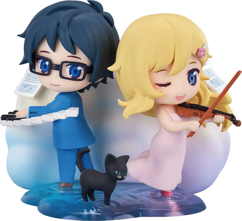 Your Lie in April Qset Kaori Miyazono & Kosei Arima Mini figura csomag 9 cm termékfotó