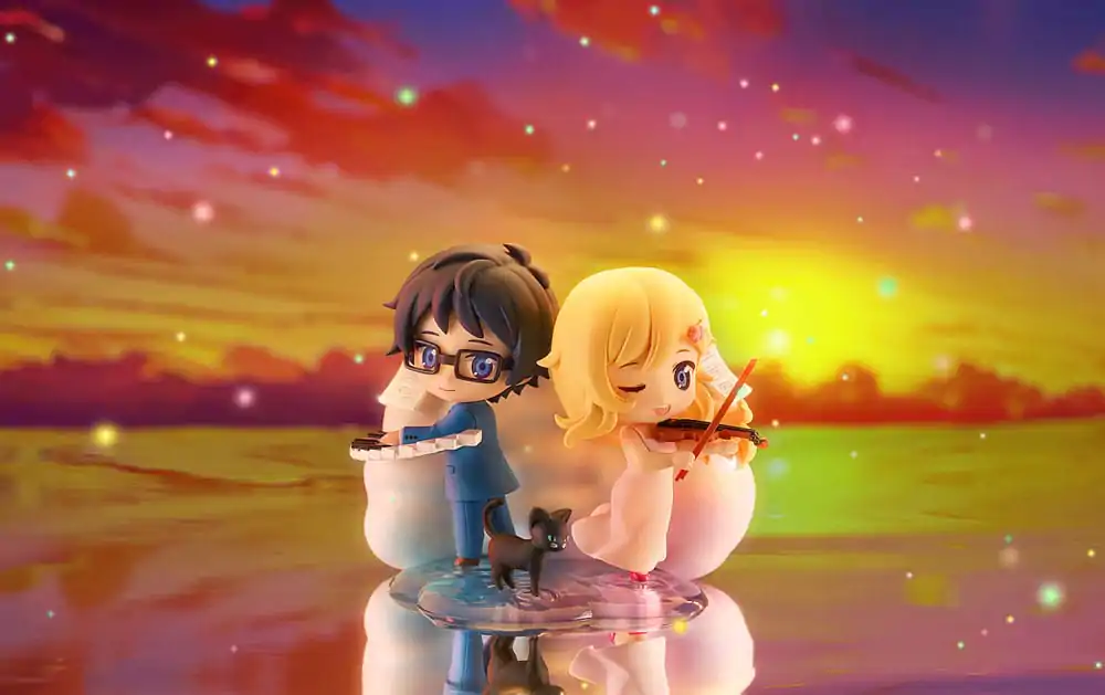 Your Lie in April Qset Kaori Miyazono & Kosei Arima Mini figura csomag 9 cm termékfotó