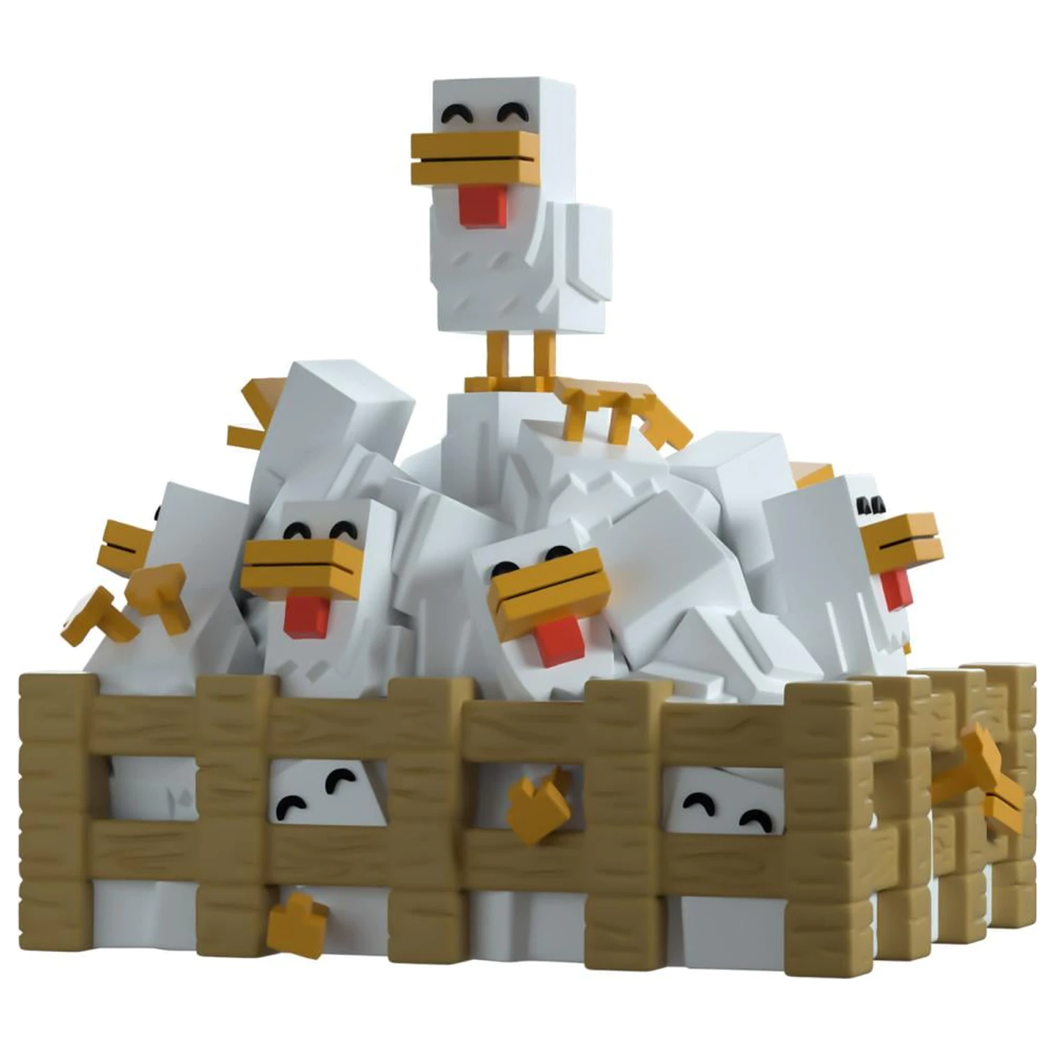Minecraft Chickens figura 9cm termékfotó