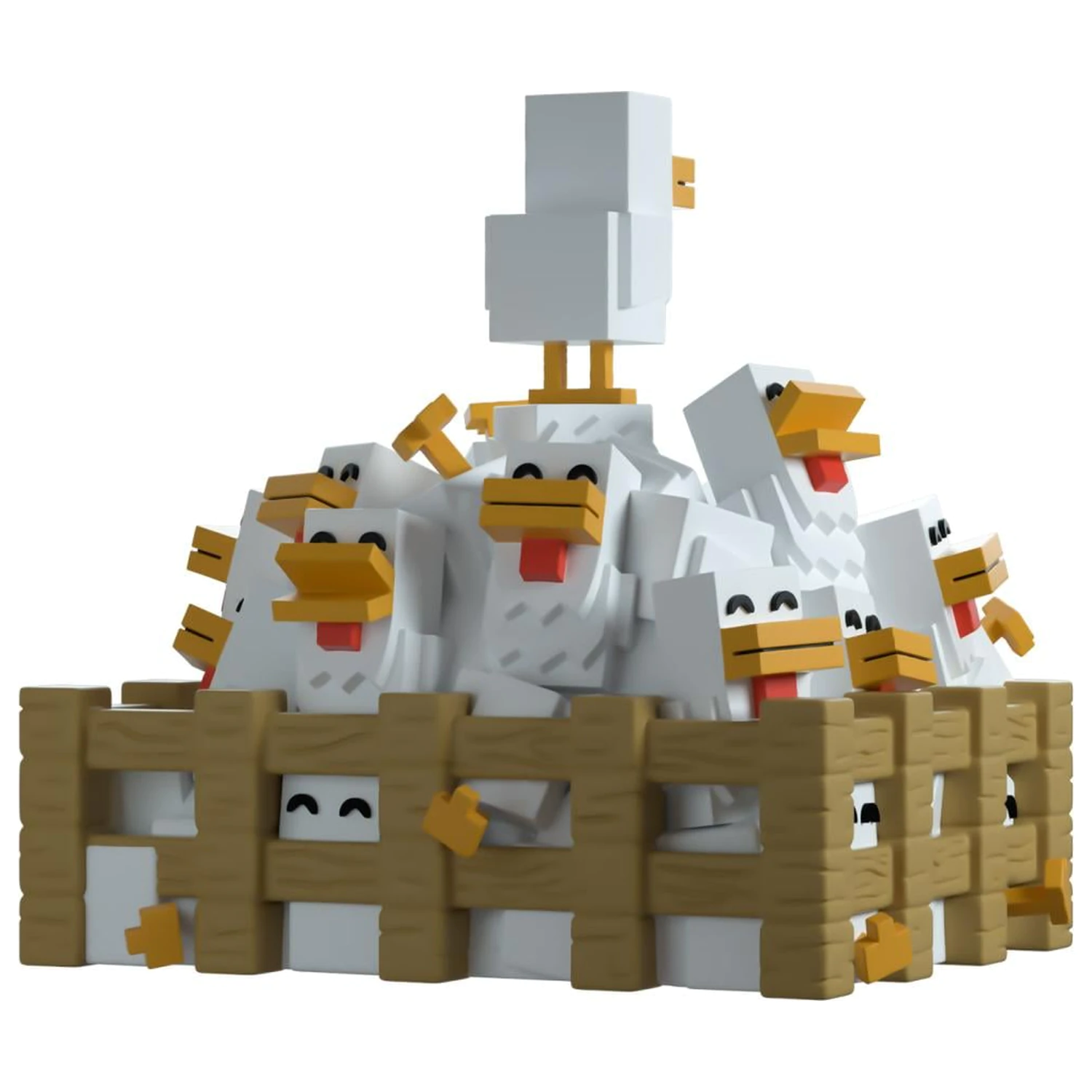 Minecraft Chickens figura 9cm termékfotó
