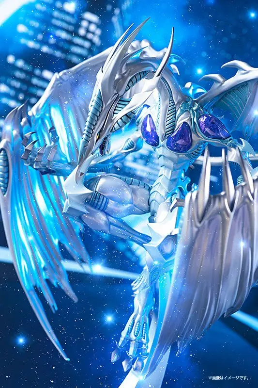 Yu-Gi-Oh! 5D's Stardust Dragon PVC szobor figura 30 cm termékfotó
