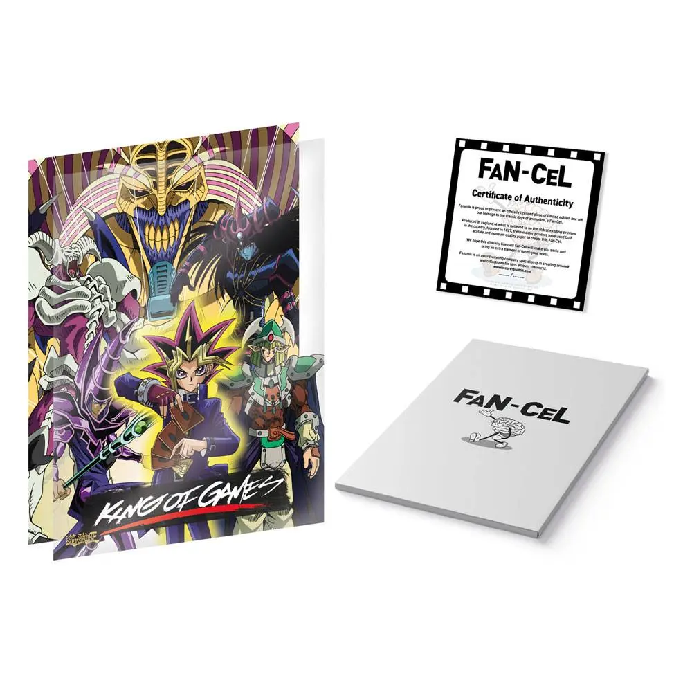 Yu-Gi-Oh! Art Print Limitált kiadás Fan-Cel 36 x 28 cm termékfotó