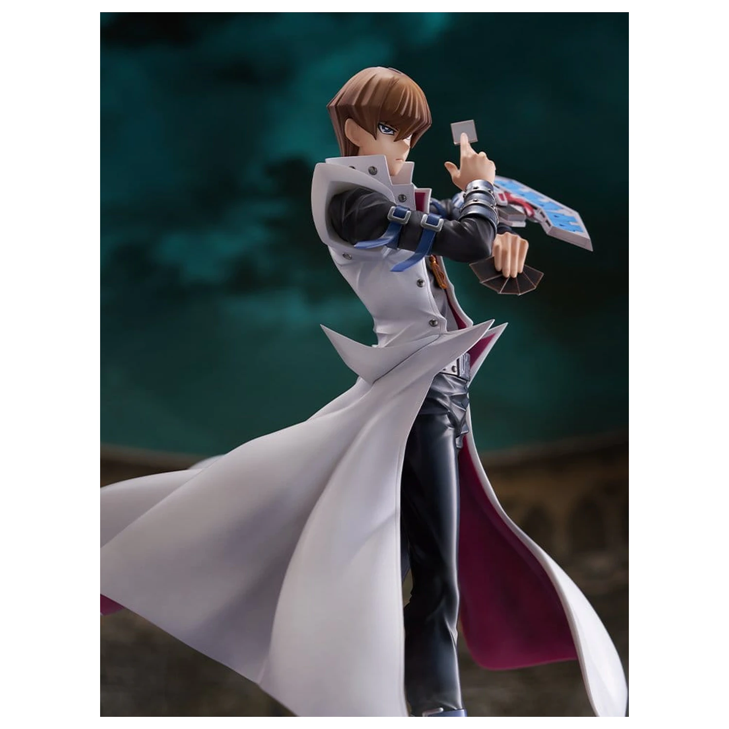 Yu-Gi-Oh! ARTFX J 1/7 Seto Kaiba Passionate Duelists szobor figura 26 cm     termékfotó
