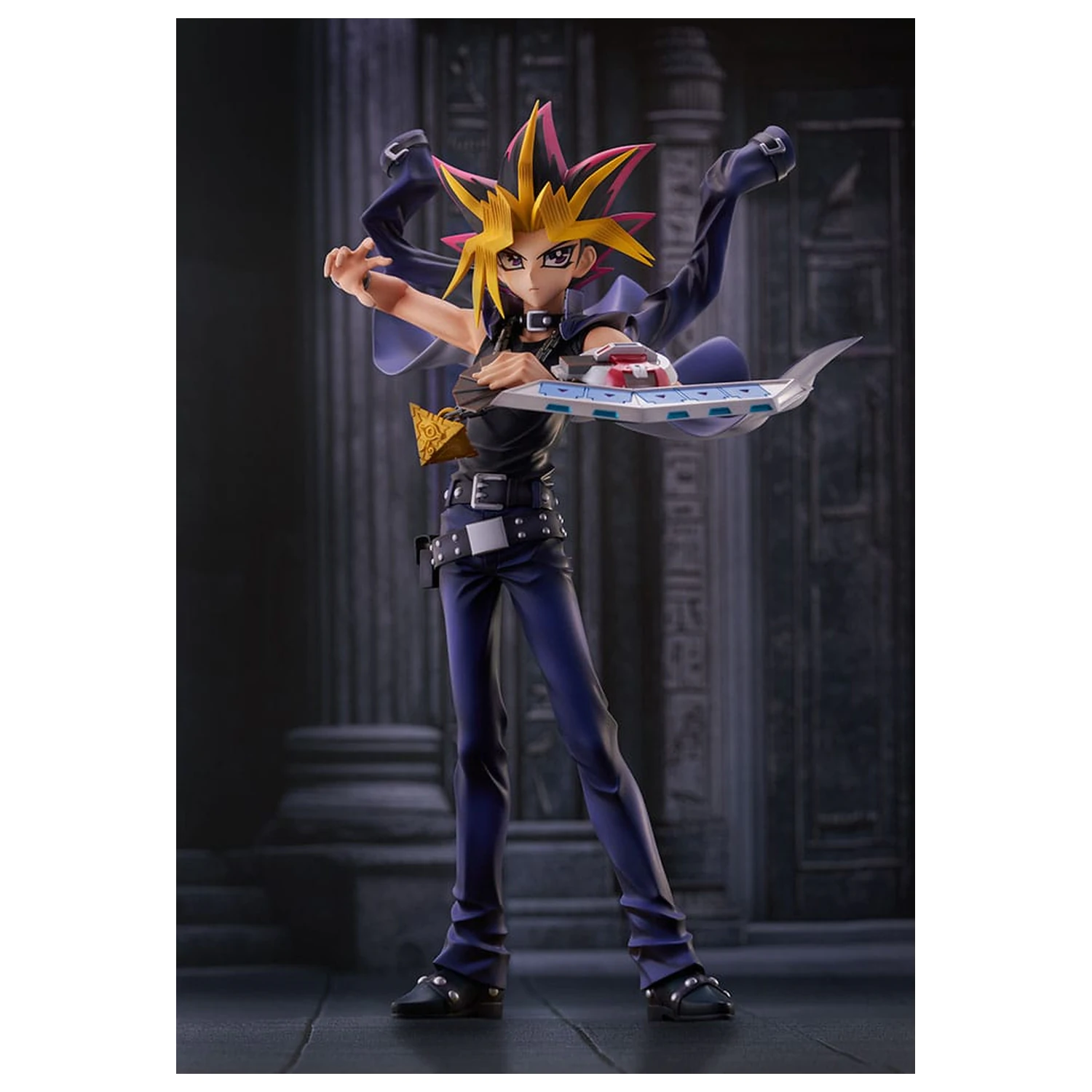 Yu-Gi-Oh! ARTFX J szobor figura 1/7 Yami Yugi Passionate Duelists 23 cm    termékfotó