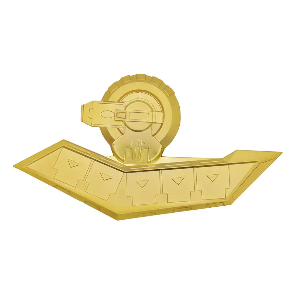 Yu-Gi-Oh! 24K Gold Plated Duel Disk Mini Replica 18 cm termékfotó