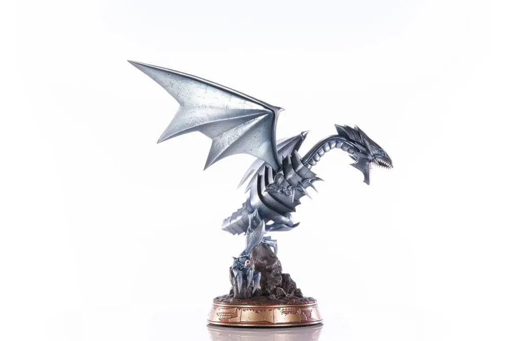 Yu-Gi-Oh! Blue-Eyes White Dragon Silver Edition PVC szobor figura 35 cm termékfotó