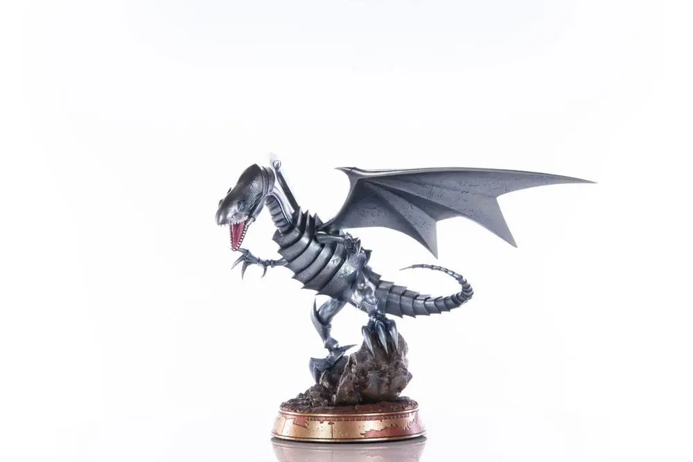 Yu-Gi-Oh! Blue-Eyes White Dragon Silver Edition PVC szobor figura 35 cm termékfotó