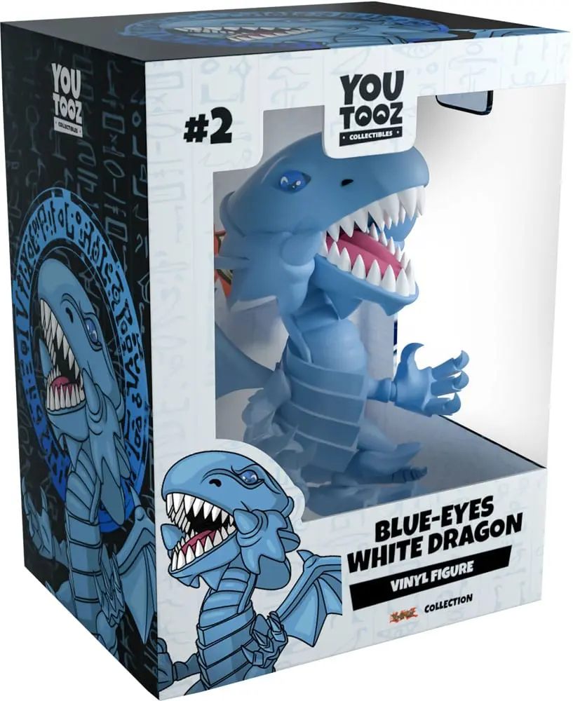 Yu-Gi-Oh! Blue Eyes White Dragon Vinyl figura 10 cm termékfotó