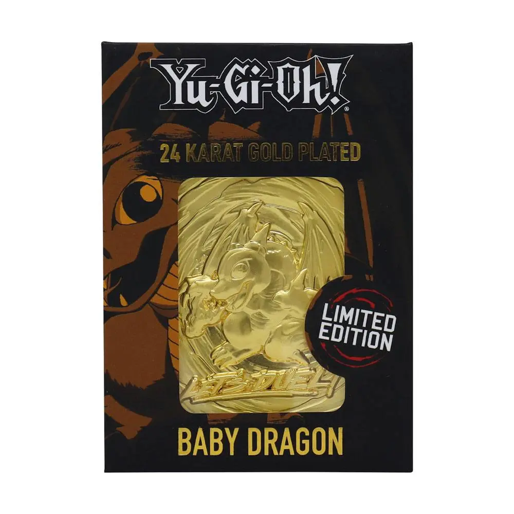 Yu-Gi-Oh! Card Baby Dragon replika (aranyozott) termékfotó