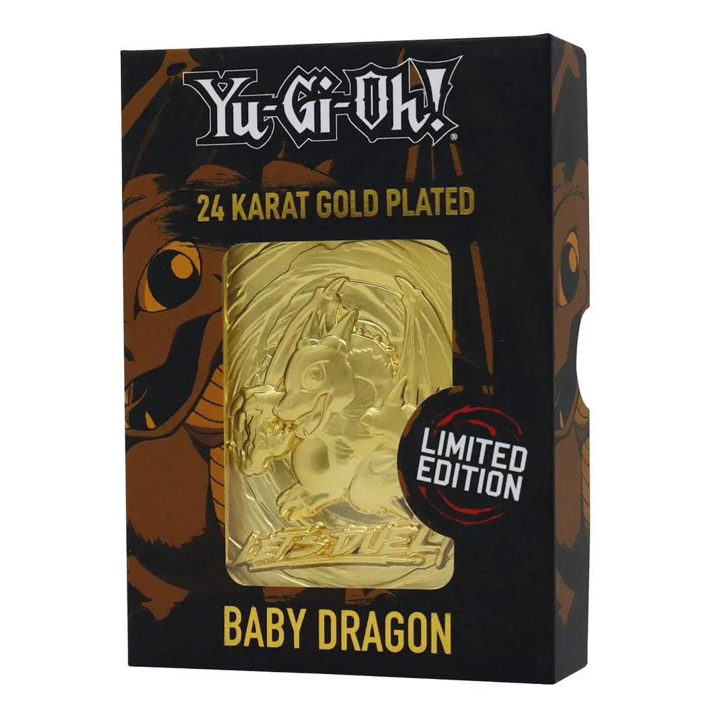 Yu-Gi-Oh! Card Baby Dragon replika (aranyozott) termékfotó