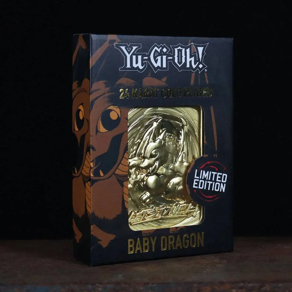Yu-Gi-Oh! Card Baby Dragon replika (aranyozott) termékfotó