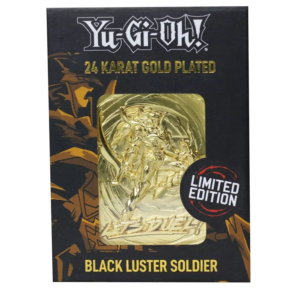 Yu-Gi-Oh! Card Black Luster Soldier replika (aranyozott) termékfotó