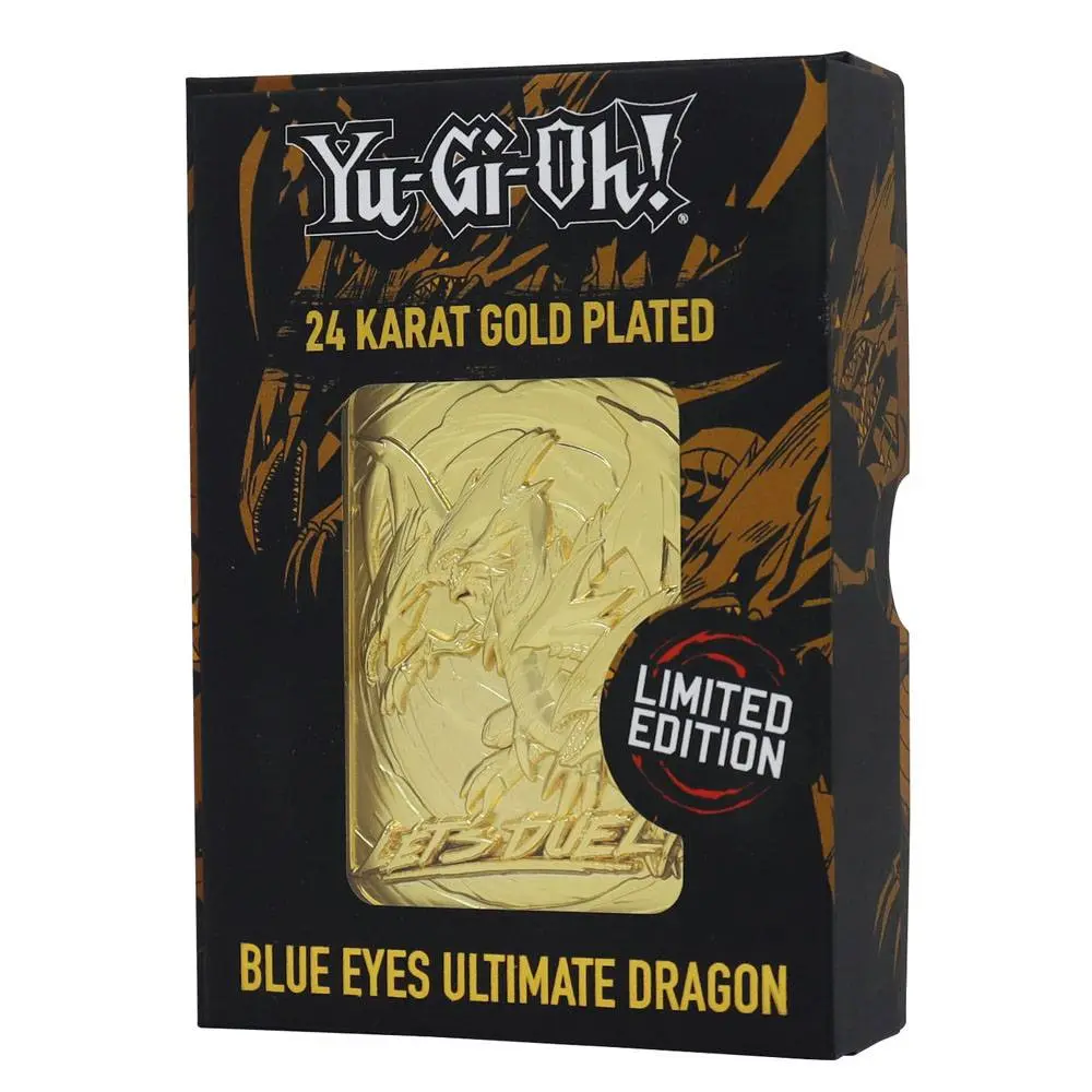 Yu-Gi-Oh! Card Blue Eyes Ultimate Dragon replika (Aranyozott) termékfotó