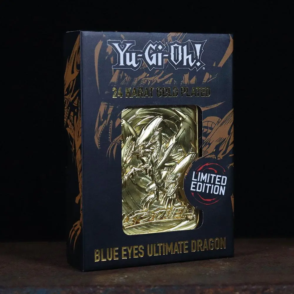 Yu-Gi-Oh! Card Blue Eyes Ultimate Dragon replika (Aranyozott) termékfotó