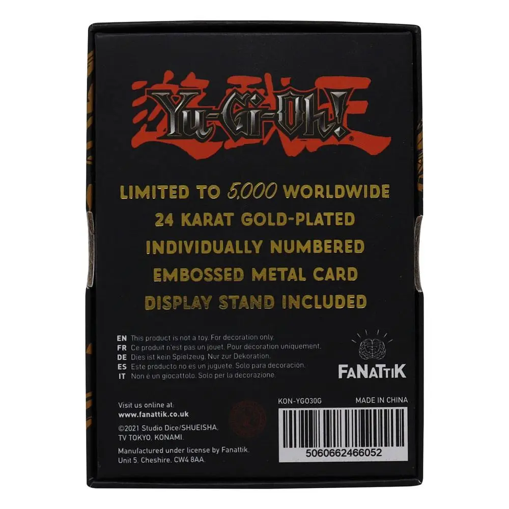 Yu-Gi-Oh! Card Blue Eyes Ultimate Dragon replika (Aranyozott) termékfotó