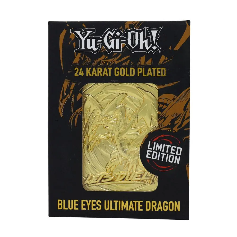 Yu-Gi-Oh! Card Blue Eyes Ultimate Dragon replika (Aranyozott) termékfotó