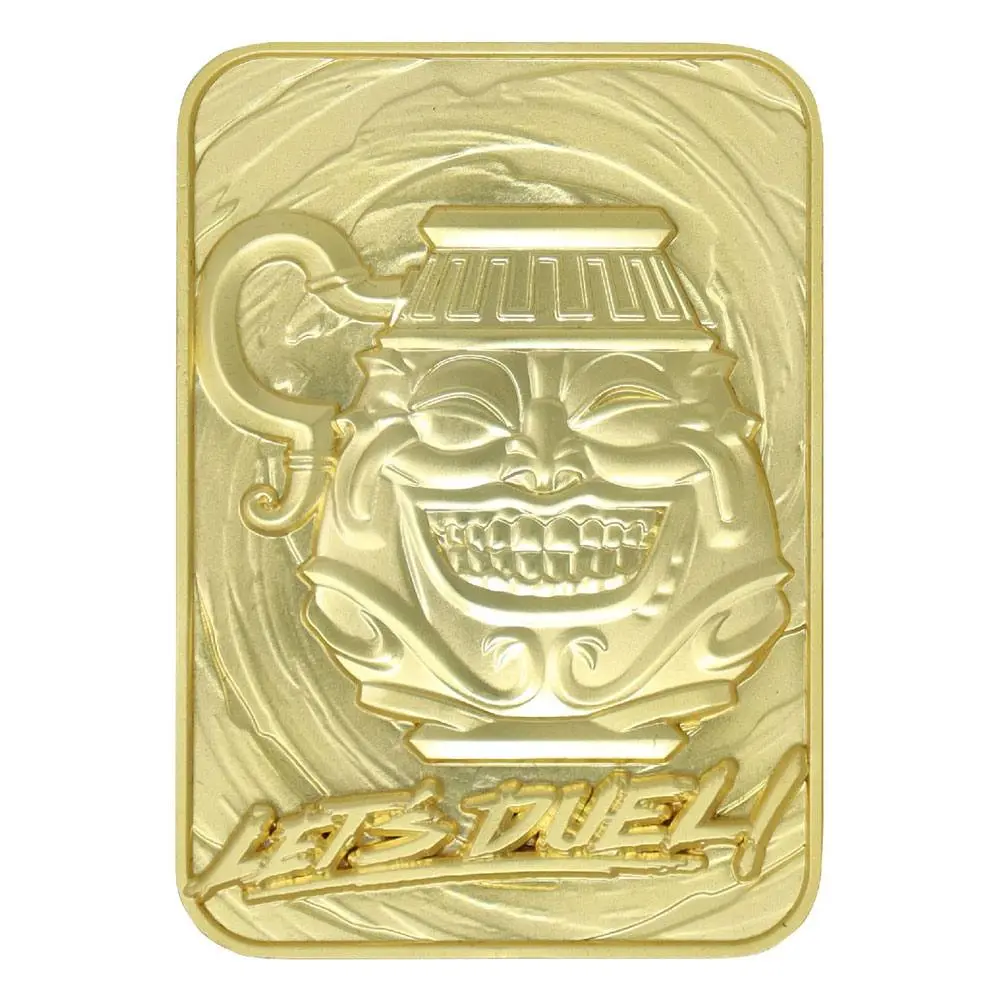 Yu-Gi-Oh! Replica Card Pot of Greed (gold plated) termékfotó