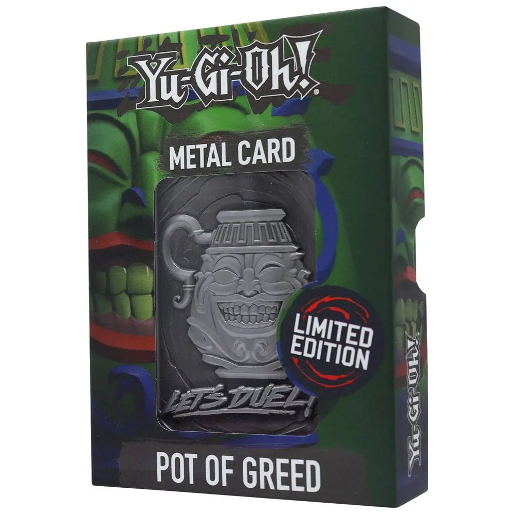 Yu-Gi-Oh! Replica Card Pot of Greed Limited Edition termékfotó