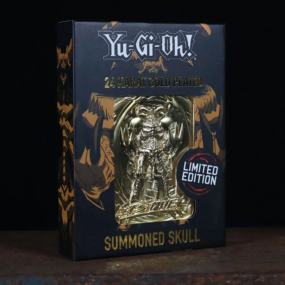 Yu-Gi-Oh! Card Summoned Skull replika (aranyozott) termékfotó