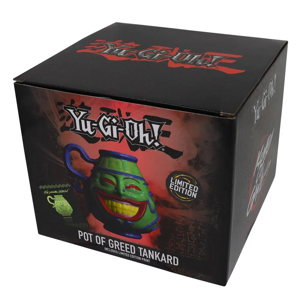 Yu-Gi-Oh! Collectible Tankard Pot of Greed Limited Edition termékfotó