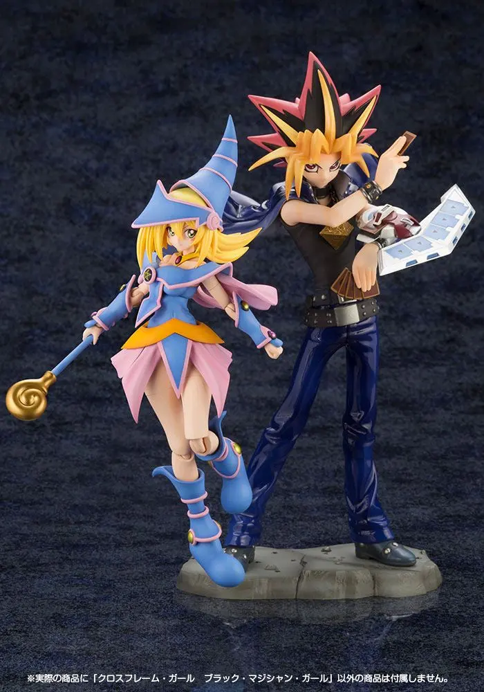 Yu-Gi-Oh! Crossframe Girl Dark Magician Girl Műanyag modell készlet 18 cm termékfotó