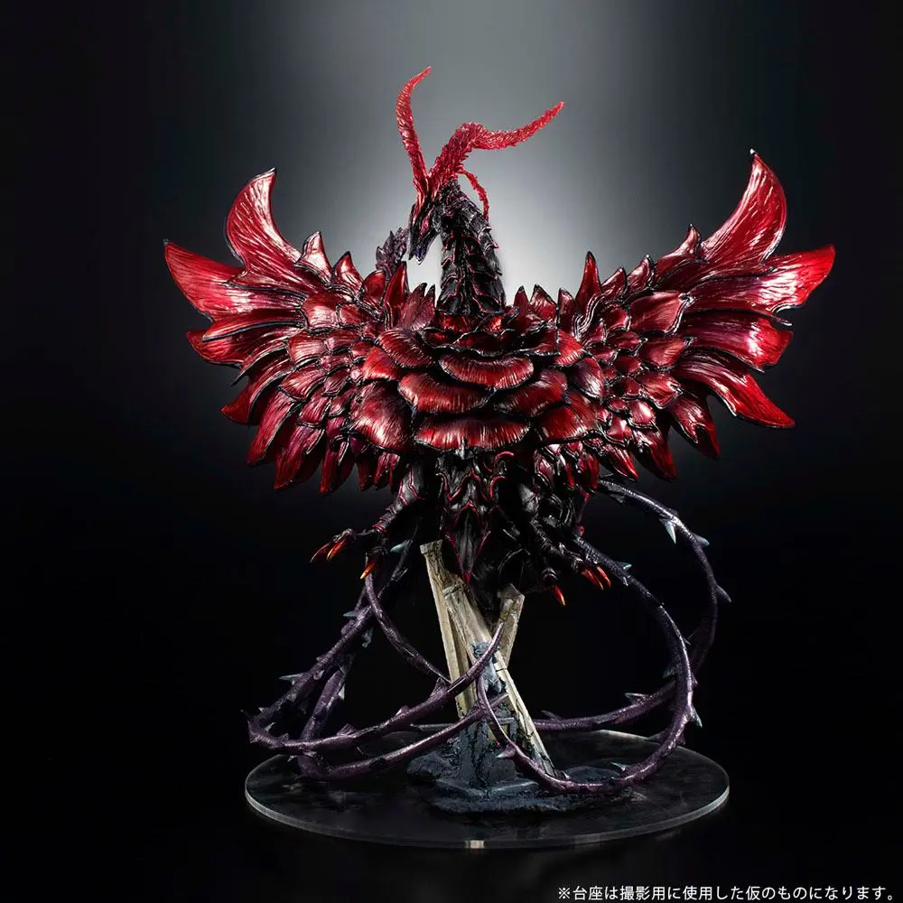Yu-Gi-Oh! Duel 5D's Monsters Art Works Monsters Black Rose Dragon PVC szobor figura 28 cm termékfotó