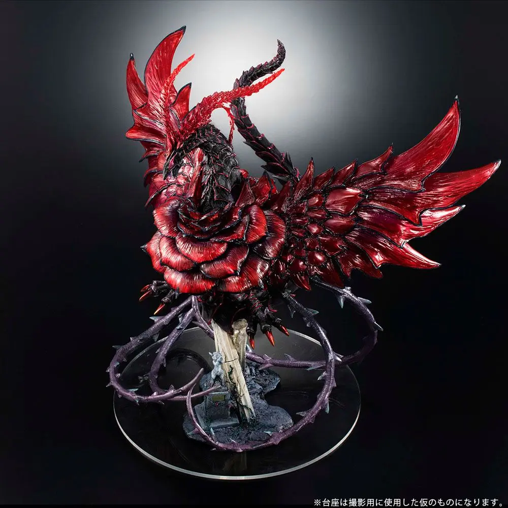 Yu-Gi-Oh! Duel 5D's Monsters Art Works Monsters Black Rose Dragon PVC szobor figura 28 cm termékfotó