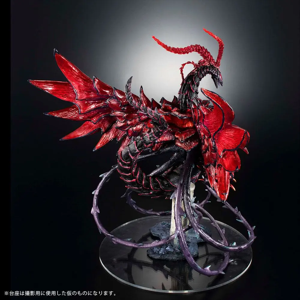 Yu-Gi-Oh! Duel 5D's Monsters Art Works Monsters Black Rose Dragon PVC szobor figura 28 cm termékfotó
