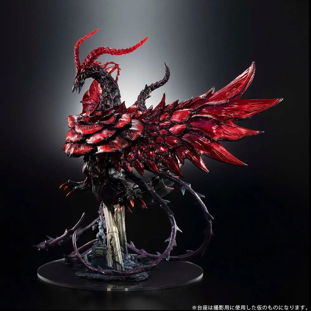 Yu-Gi-Oh! Duel 5D's Monsters Art Works Monsters Black Rose Dragon PVC szobor figura 28 cm termékfotó