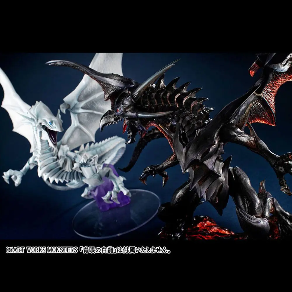 Yu-Gi-Oh! Duel Monsters Art Works Monsters Red-eyes Black Dragon PVC szobor figura 32 cm termékfotó