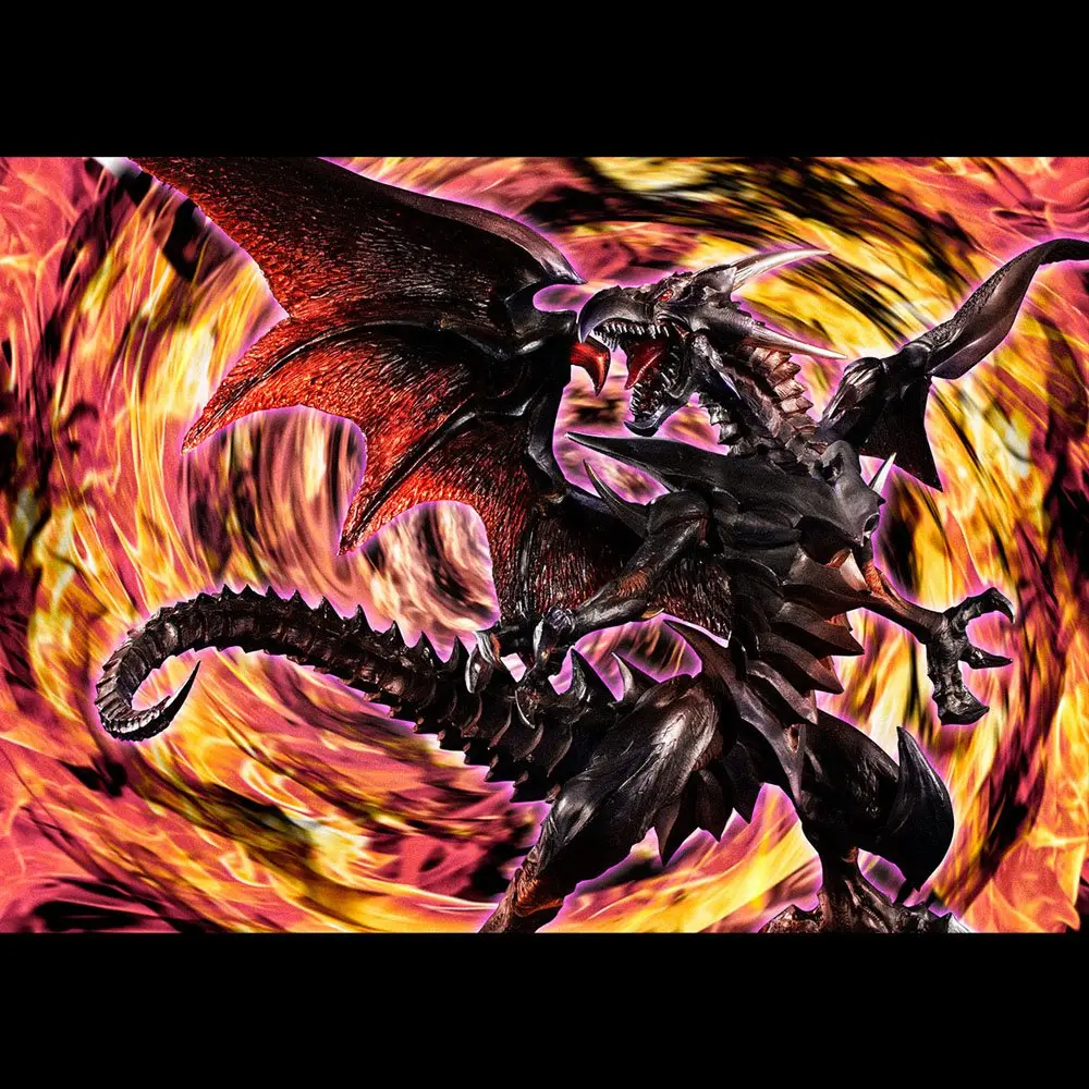 Yu-Gi-Oh! Duel Monsters Art Works Monsters Red-eyes Black Dragon PVC szobor figura 32 cm termékfotó