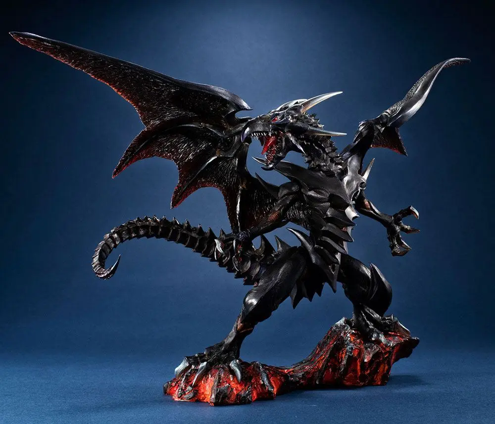 Yu-Gi-Oh! Duel Monsters Art Works Monsters Red-eyes Black Dragon PVC szobor figura 32 cm termékfotó