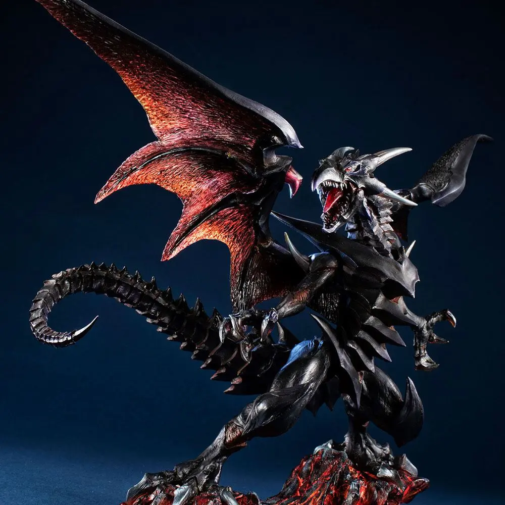 Yu-Gi-Oh! Duel Monsters Art Works Monsters Red-eyes Black Dragon PVC szobor figura 32 cm termékfotó