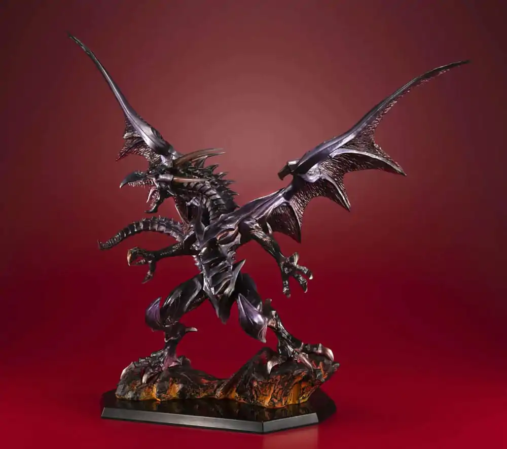 Yu-Gi-Oh! Duel Monsters Art Works MonstersRed-eyes Black Dragon Holographic Edition  PVC szobor figura 32 cm termékfotó