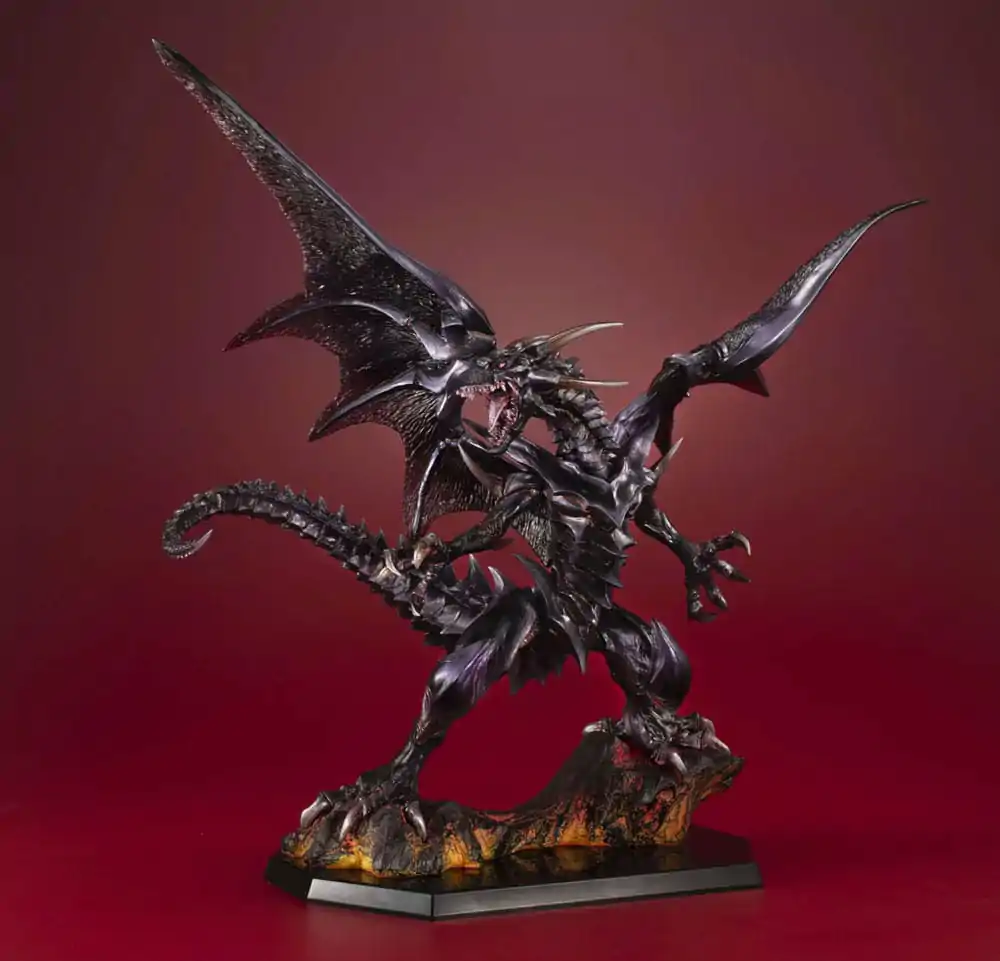 Yu-Gi-Oh! Duel Monsters Art Works MonstersRed-eyes Black Dragon Holographic Edition  PVC szobor figura 32 cm termékfotó