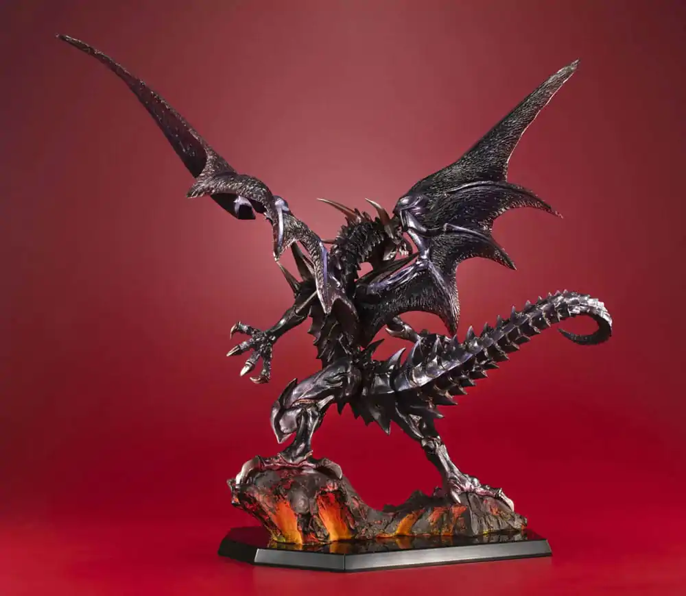 Yu-Gi-Oh! Duel Monsters Art Works MonstersRed-eyes Black Dragon Holographic Edition  PVC szobor figura 32 cm termékfotó