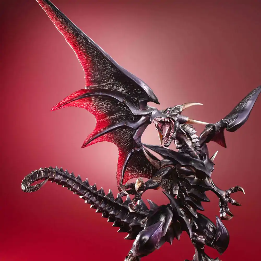 Yu-Gi-Oh! Duel Monsters Art Works MonstersRed-eyes Black Dragon Holographic Edition  PVC szobor figura 32 cm termékfotó