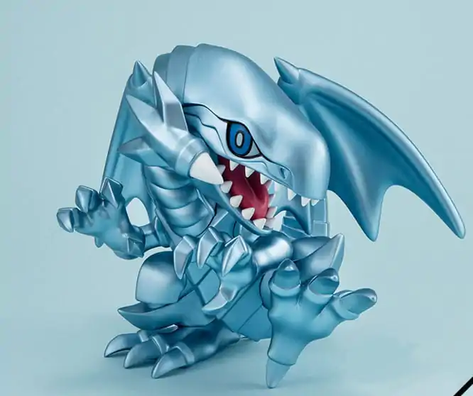 Yu-Gi-Oh! Duel Monsters Megatoon Blue Eyes White Dragon PVC szobor figura 12 cm termékfotó