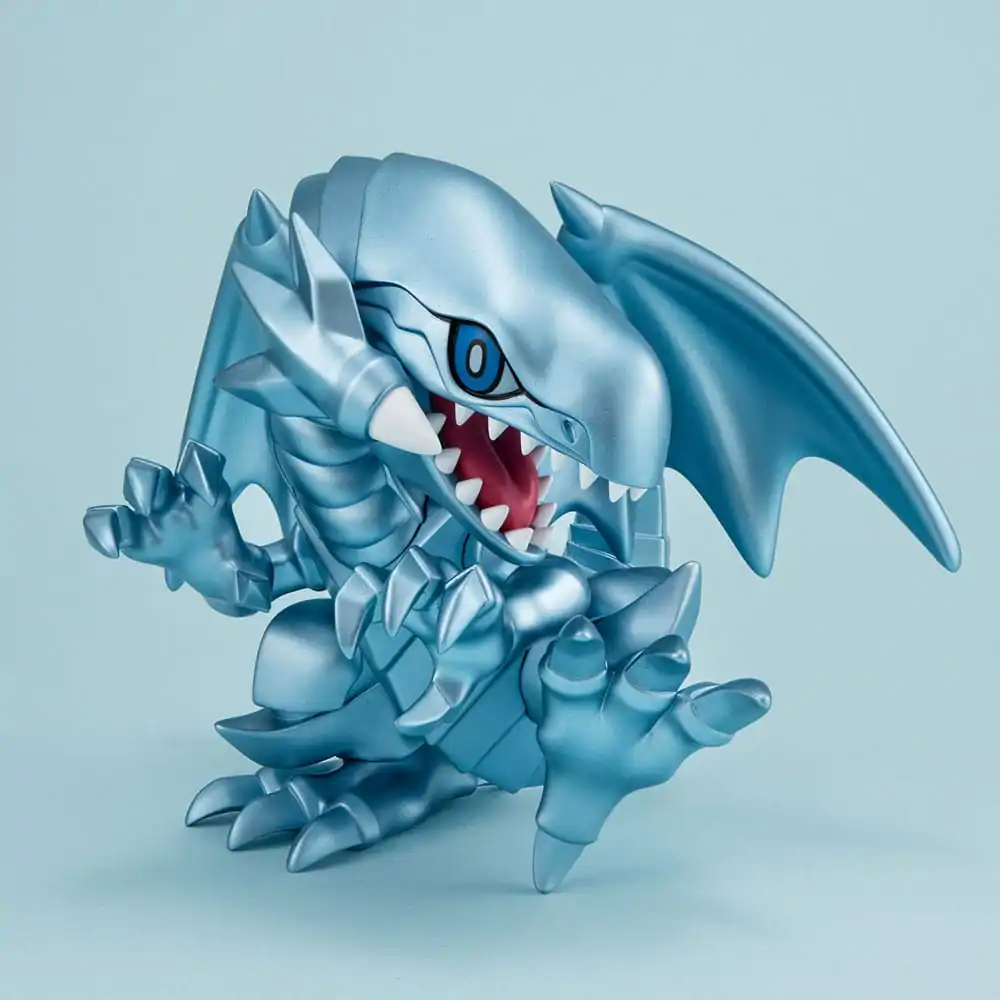 Yu-Gi-Oh! Duel Monsters Megatoon Blue Eyes White Dragon PVC szobor figura 12 cm termékfotó